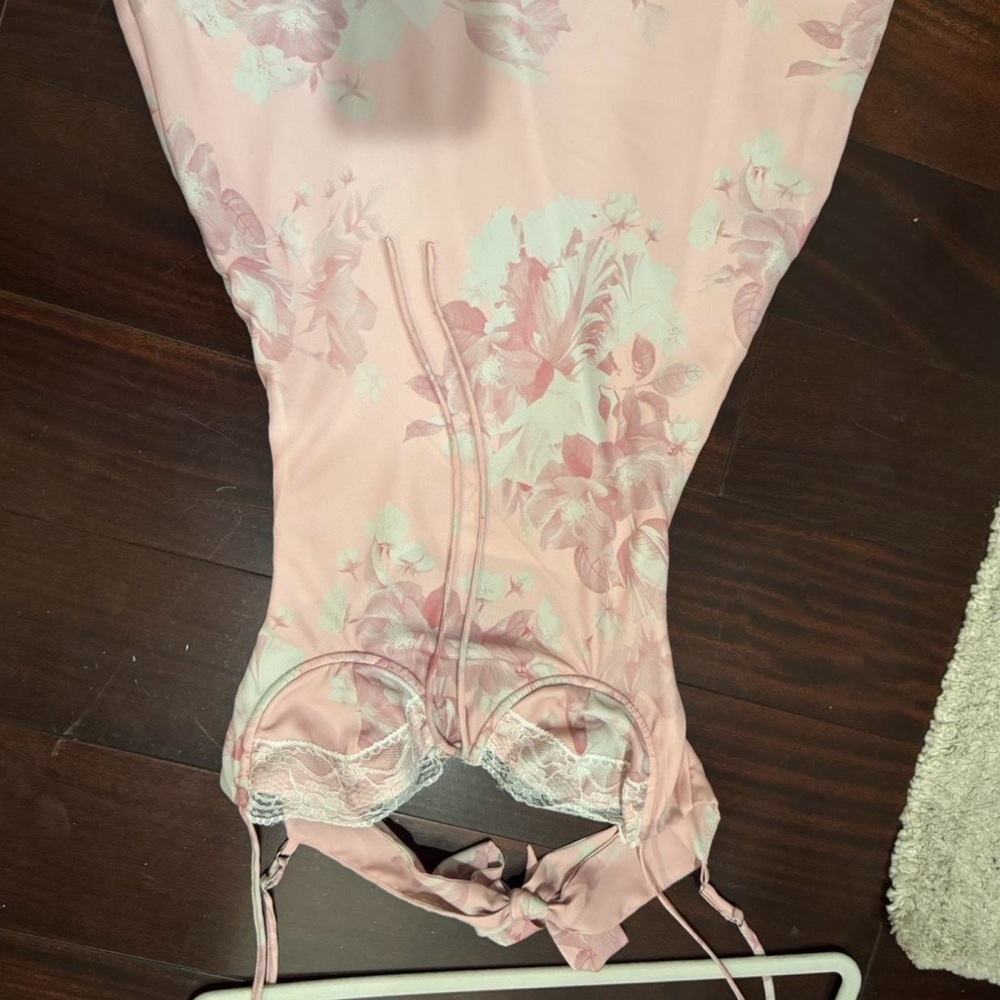 Princess Polly Pink Floral Mini Dress